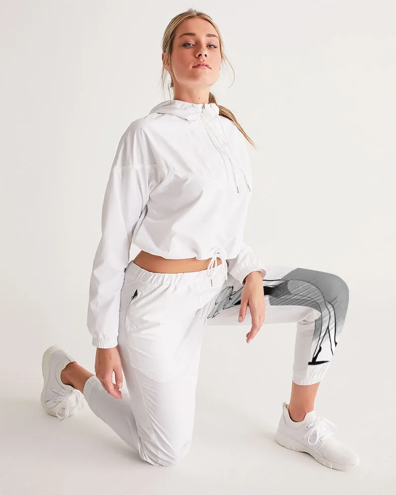 DOLLY DOODLING Ballerina Women's Track Pants white