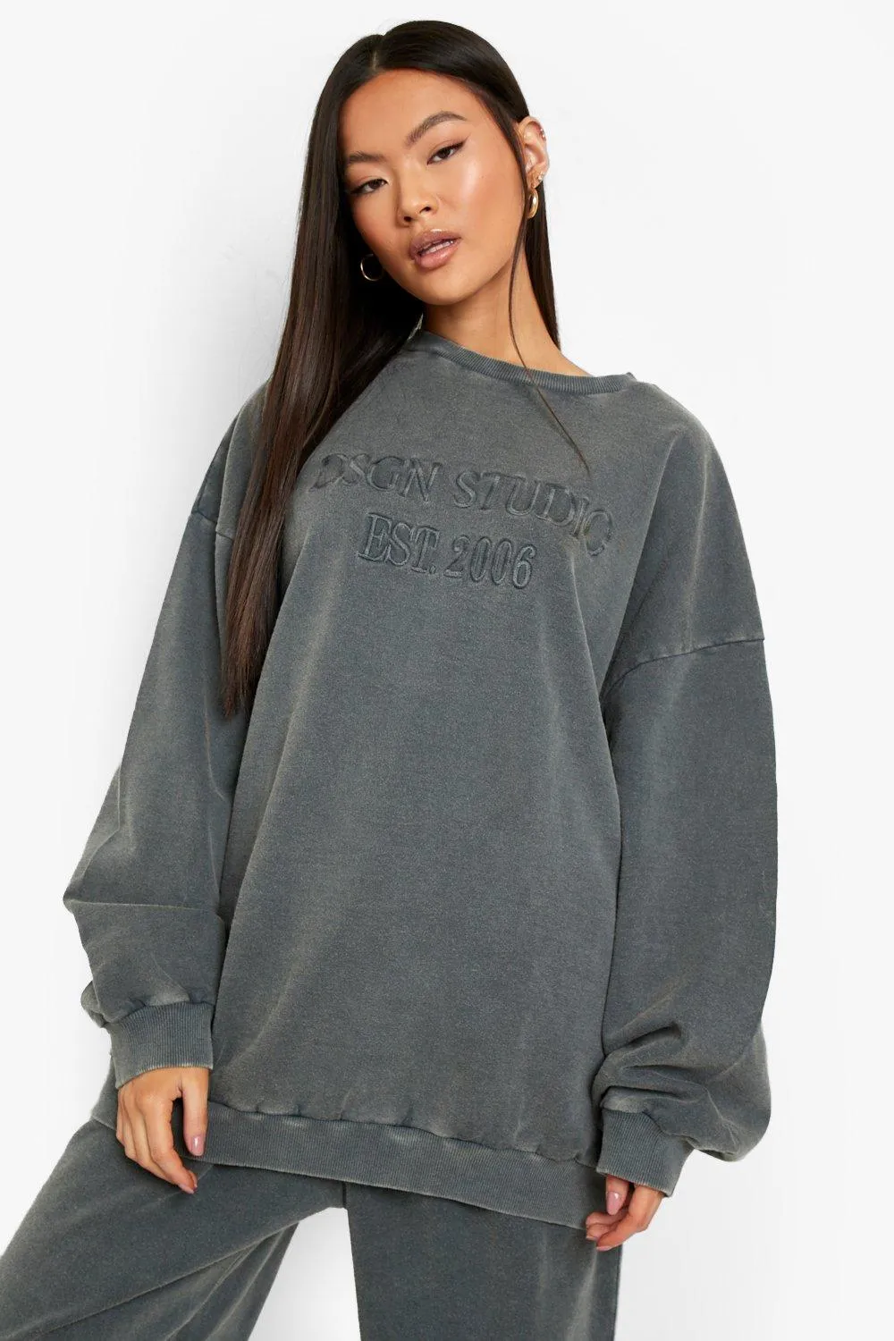 Dsgn Studio Overdyed Oversized Sweater