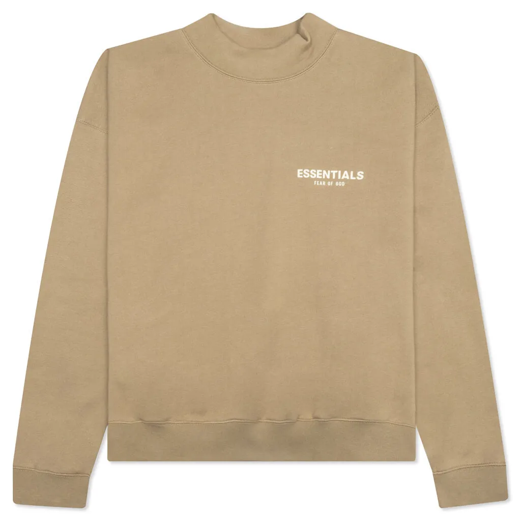 Essentials Mockneck - Oak