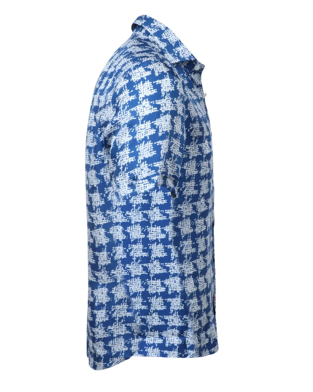 Exploded Houndstooth Dress Shirt