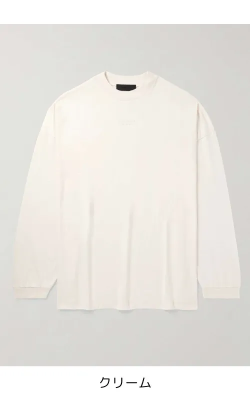 FEAR OF GOD  |Crew Neck Street Style Long Sleeves Plain Cotton