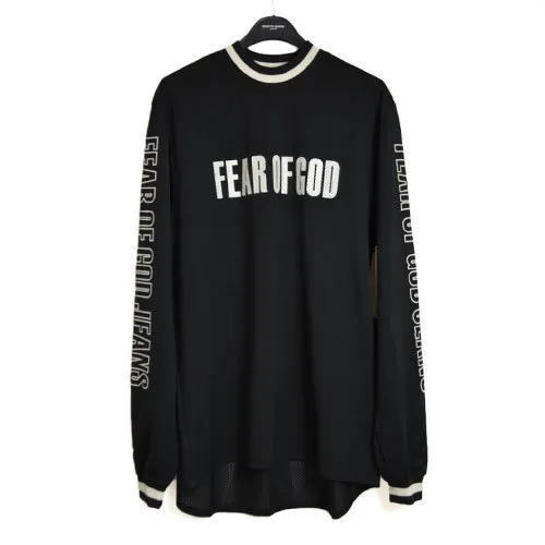 FEAR OF GOD  |Unisex Street Style U-Neck Long Sleeves Long Sleeve T-shirt