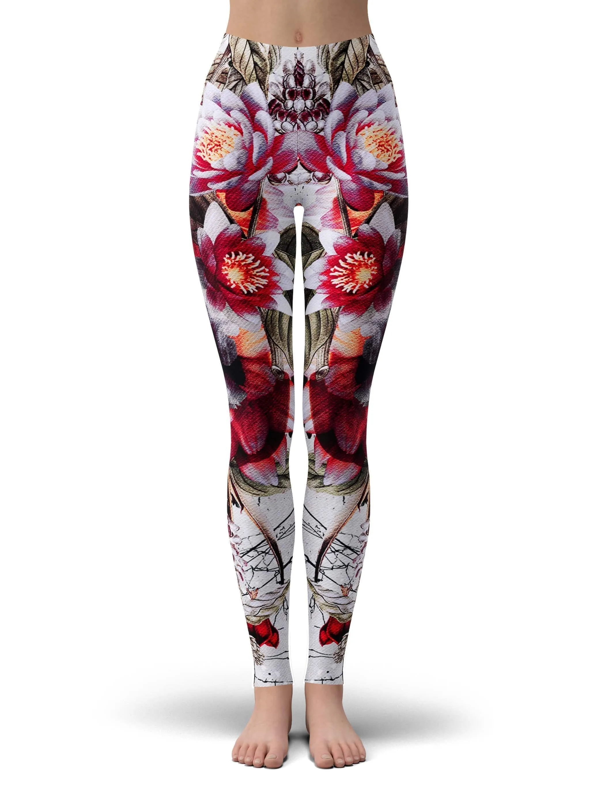 Floral Skull Leggings (Clearance)