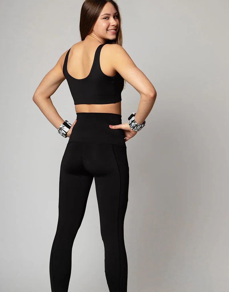 Freestyle Pocket Legging Black