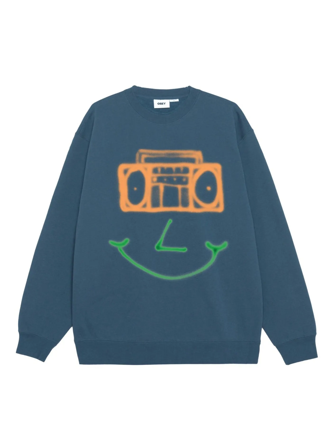 Happy Boombox Crewneck Sweatshirt