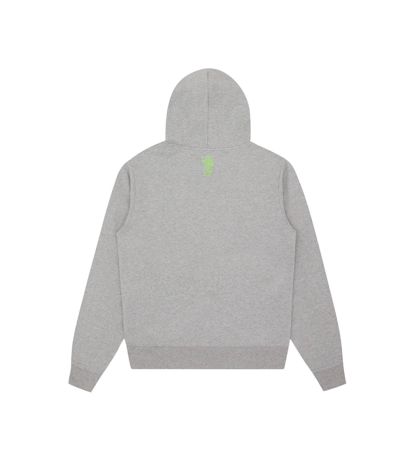 HEAT MAP ARCH LOGO POPOVER HOOD - HEATHER GREY