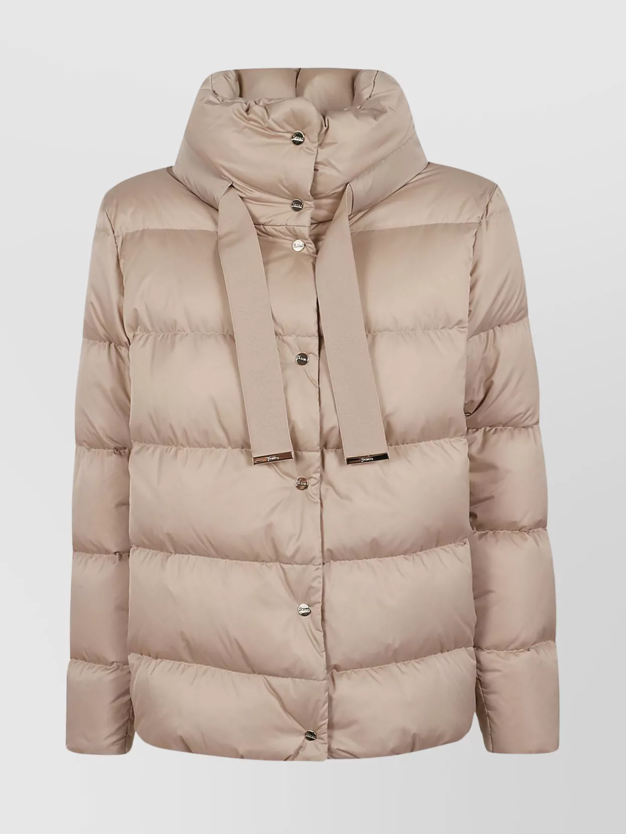 Herno   Quilted hooded down jacket