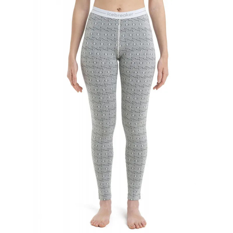 icebreaker  Merino 260 Vertex Leggings Herenga - Intimo lana merinos - Donna