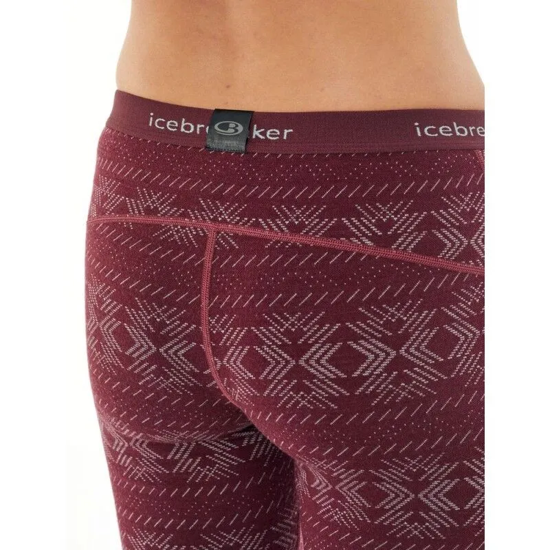 icebreaker  Wmns 250 Vertex Leggings Crystalline - Intimo lana merinos - Donna