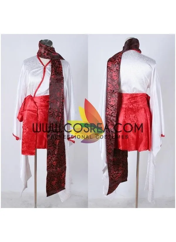 Inu x Boku SS Ririchiyo Shirakiin Brocade Satin Version Cosplay Costume