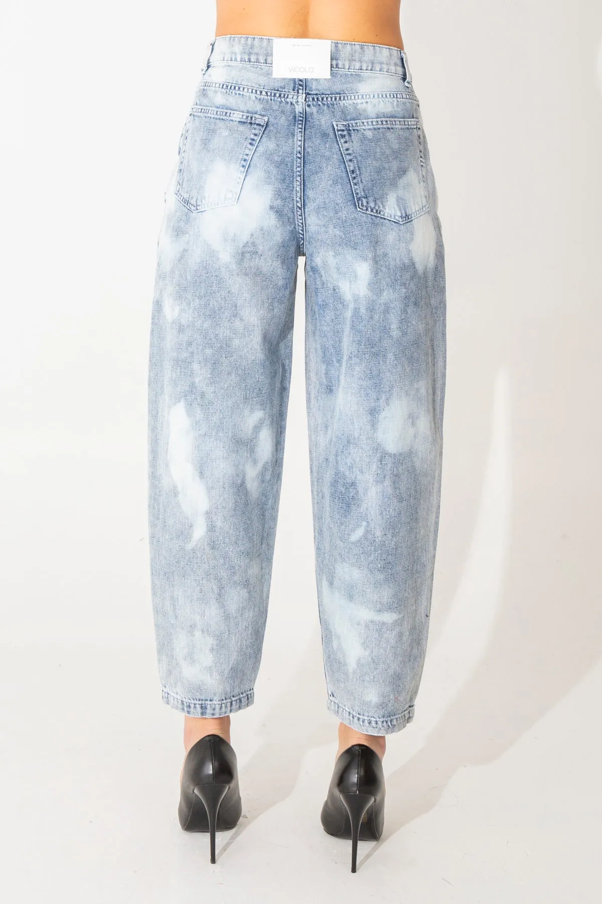 Jeans baggy tie dye