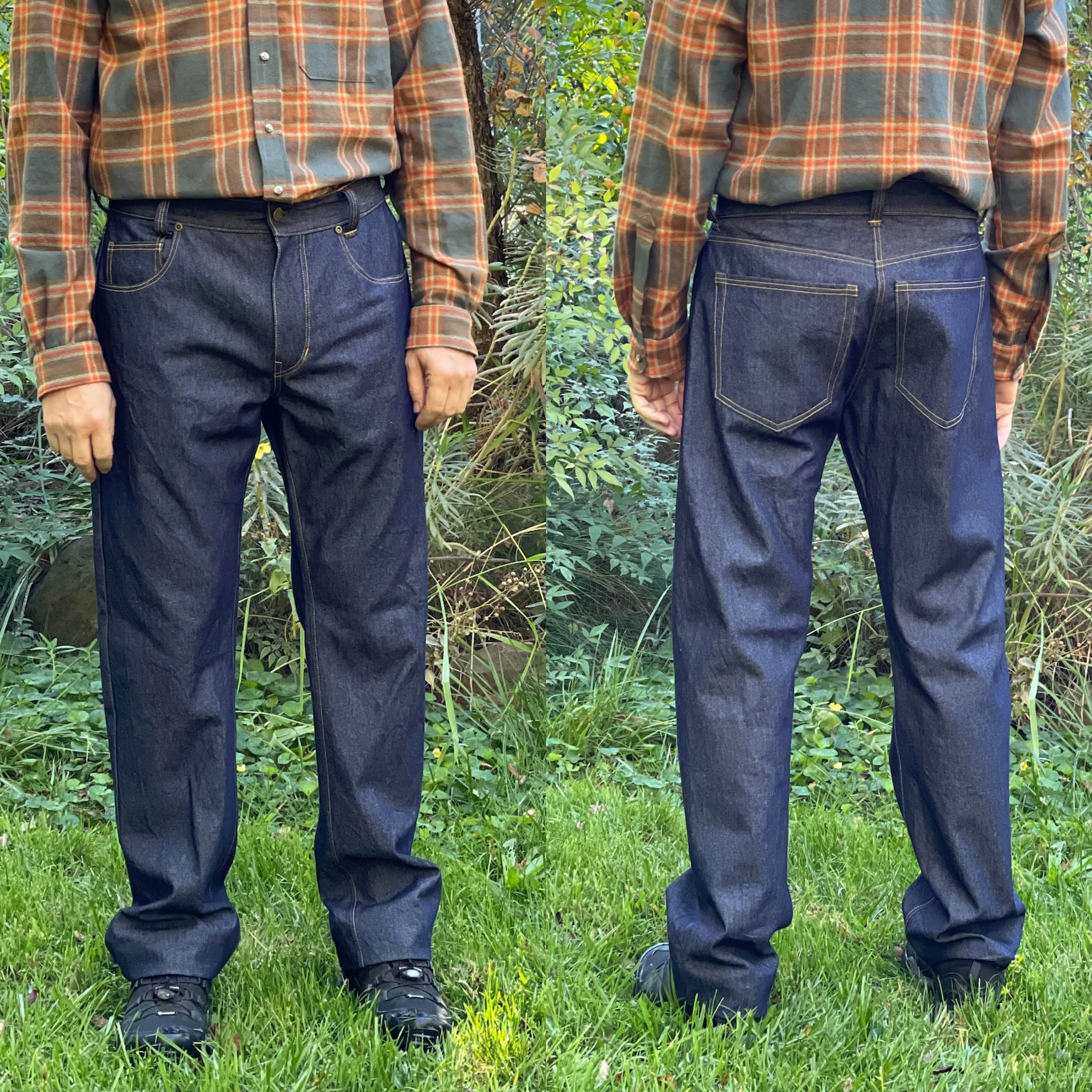 Jeans Sewing Pattern-Men's sizes 26-42