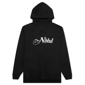 JERSEY / C-HOODED L/S - Black