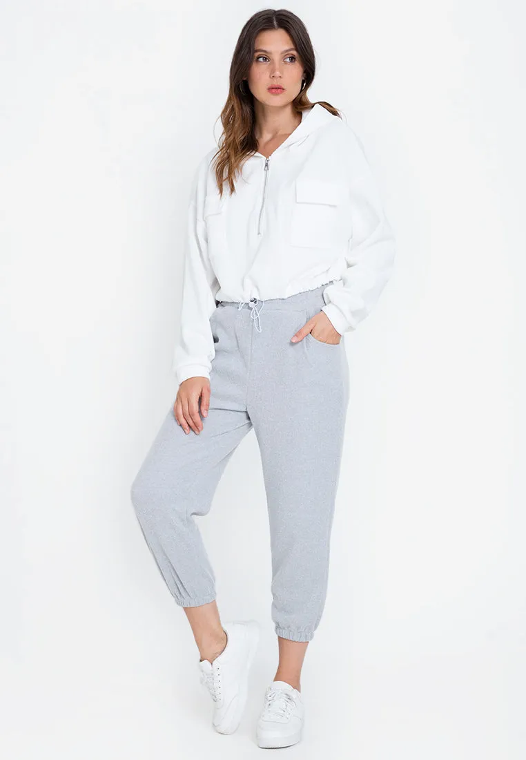 JONI RIBBED JOGGER PANTS