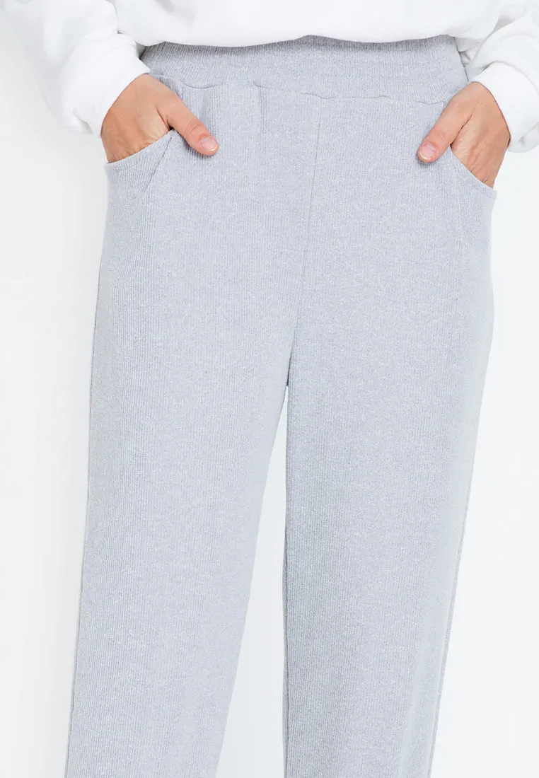 JONI RIBBED JOGGER PANTS