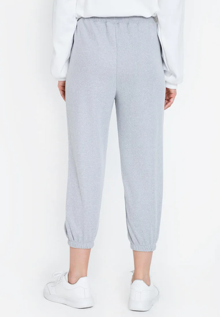 JONI RIBBED JOGGER PANTS