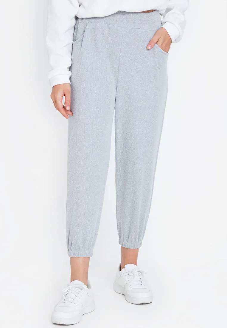 JONI RIBBED JOGGER PANTS