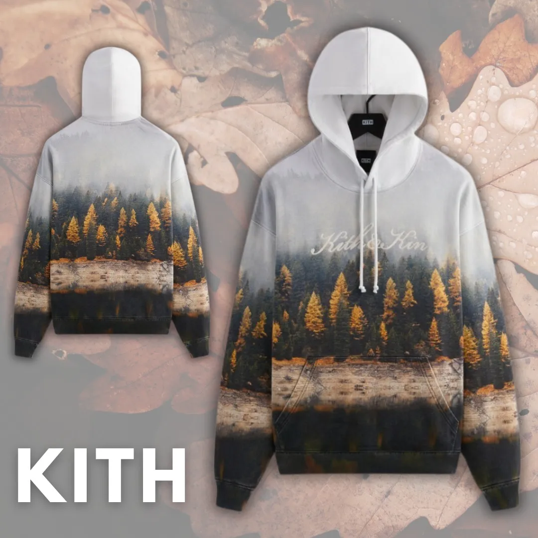 KITH NYC  |Pullovers Unisex Street Style Long Sleeves Cotton Logo