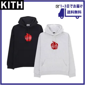 KITH NYC  |Pullovers Unisex Street Style Long Sleeves Plain Cotton Logo