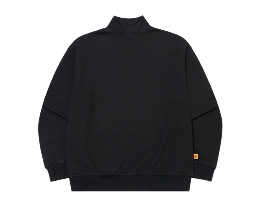 KODAK  |Unisex Street Style Long Sleeves Plain Logo Sweatshirts