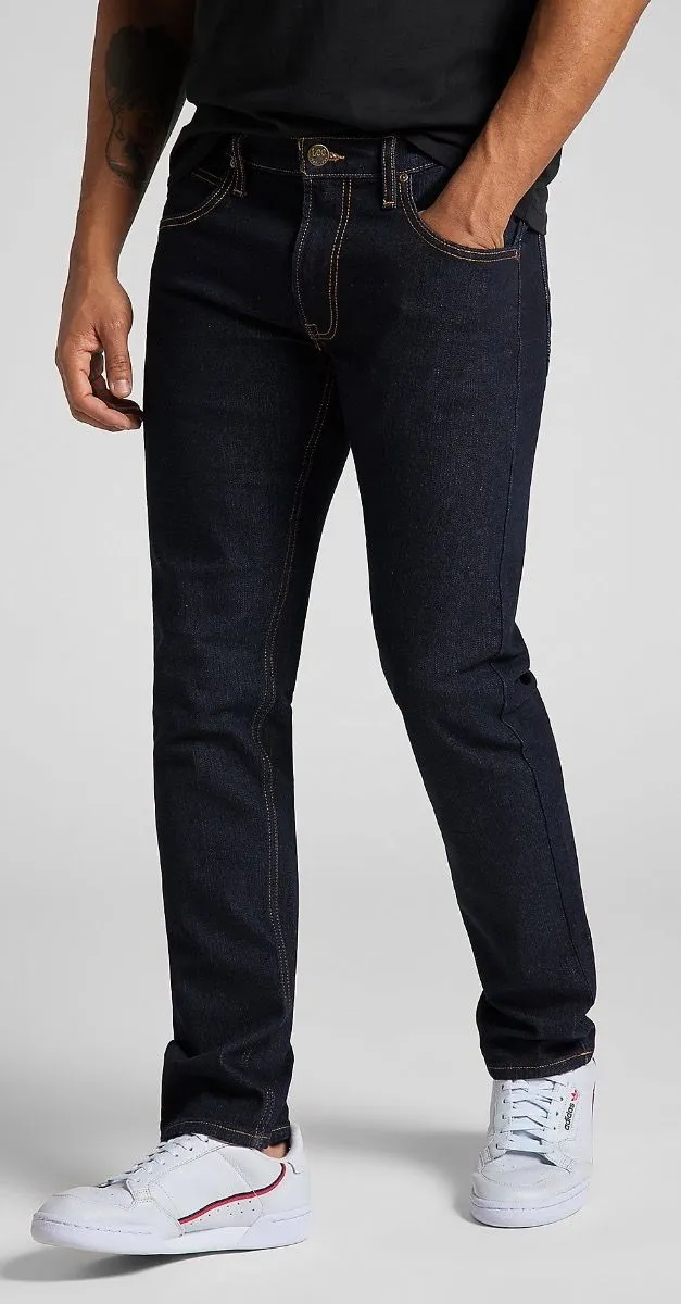 Lee Daren Zip Regular Straight Denim Jeans Rinse