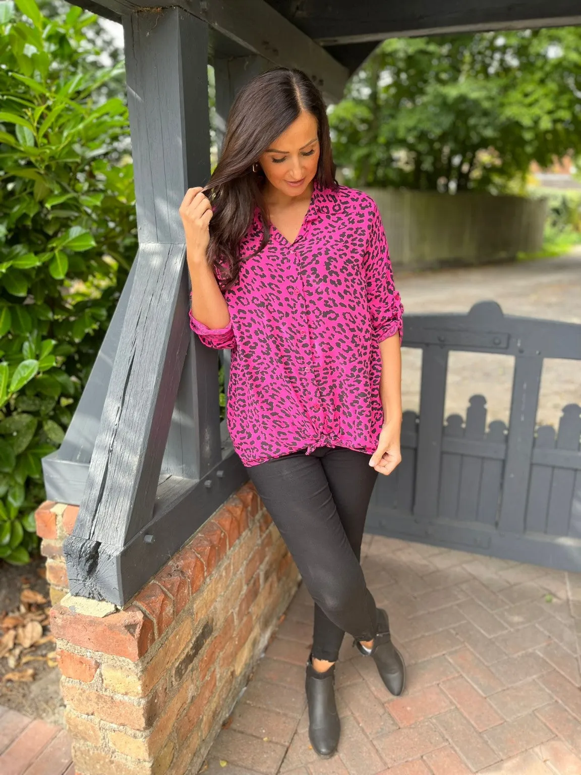 Leopard Print Shirt Tamsin