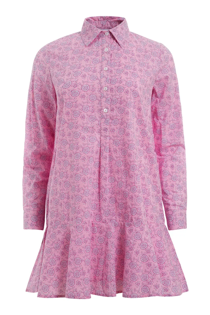 Livro Polly Dress, Pink Trailing Vines