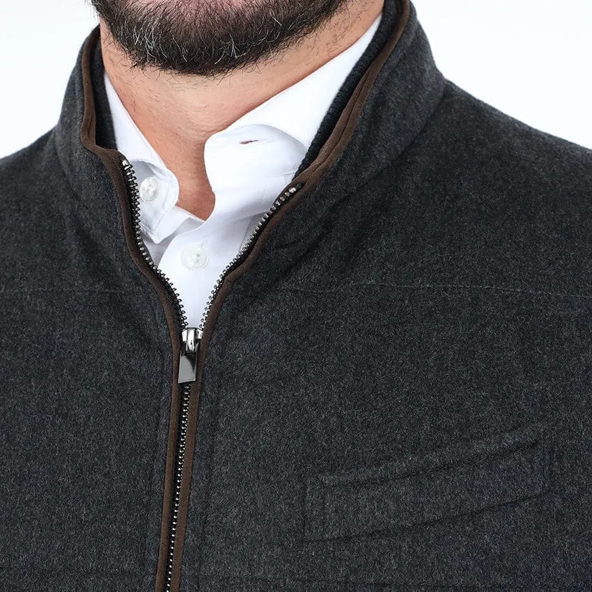 Loro Piana Dark Grey Gilet