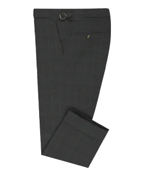 Loro Piana: Dark Grey Glen Checks