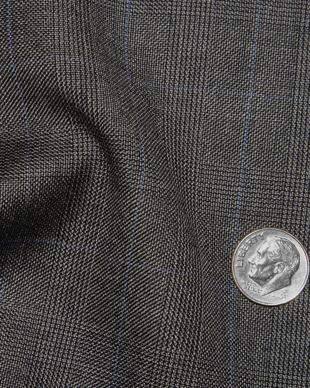 Loro Piana: Dark Grey Glen Checks