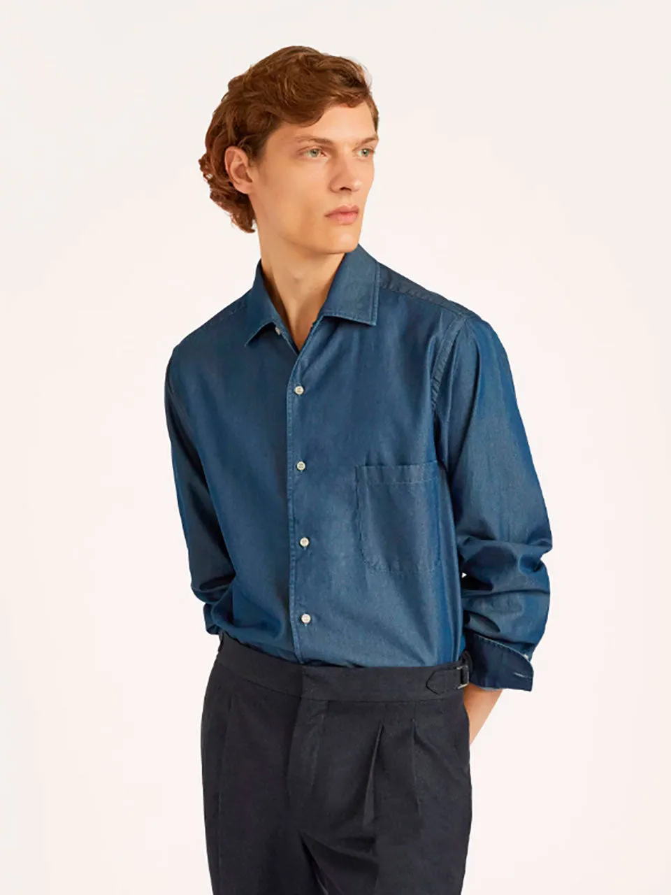 Loro Piana Denim André Shirt 