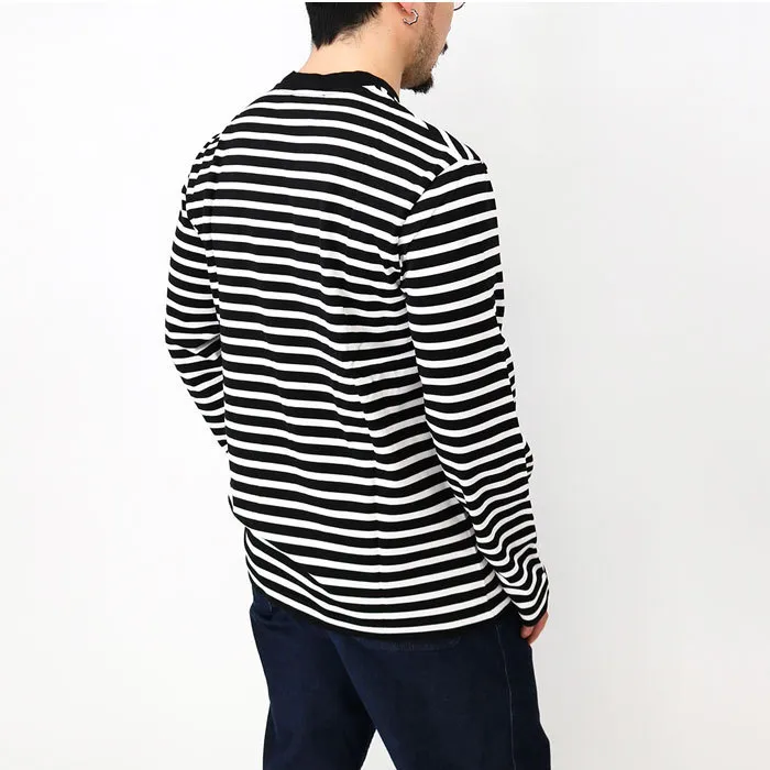 MAISON KITSUNE  |Crew Neck Unisex Street Style Long Sleeves Cotton