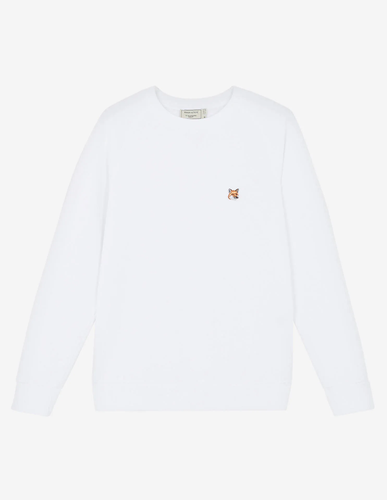 MAISON KITSUNE  |Pullovers Unisex Street Style U-Neck Long Sleeves Cotton