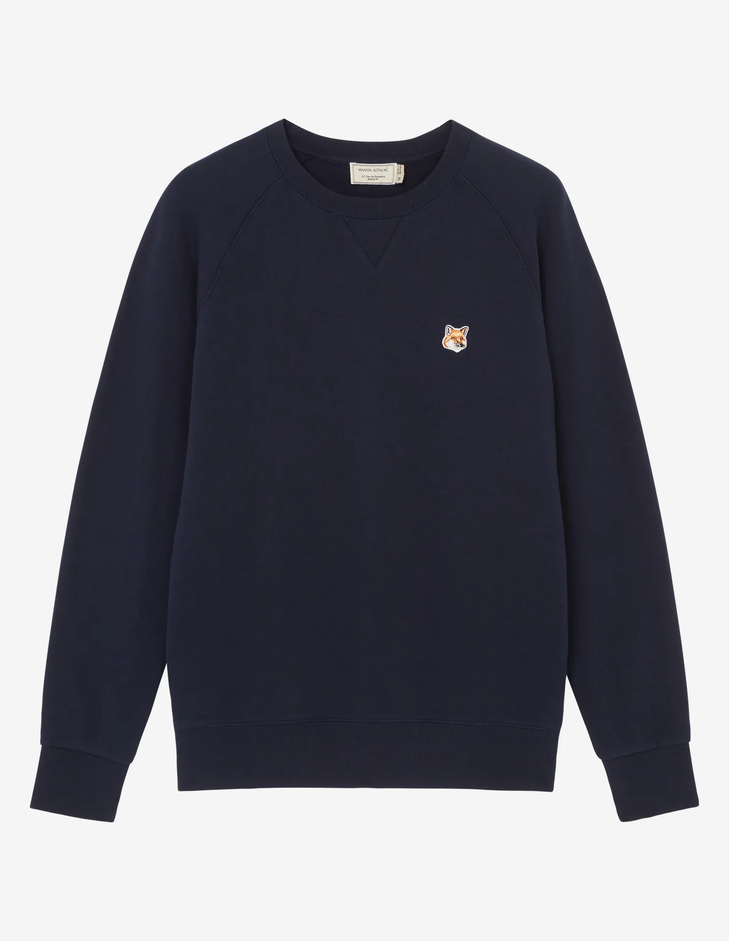 MAISON KITSUNE  |Pullovers Unisex Street Style U-Neck Long Sleeves Cotton