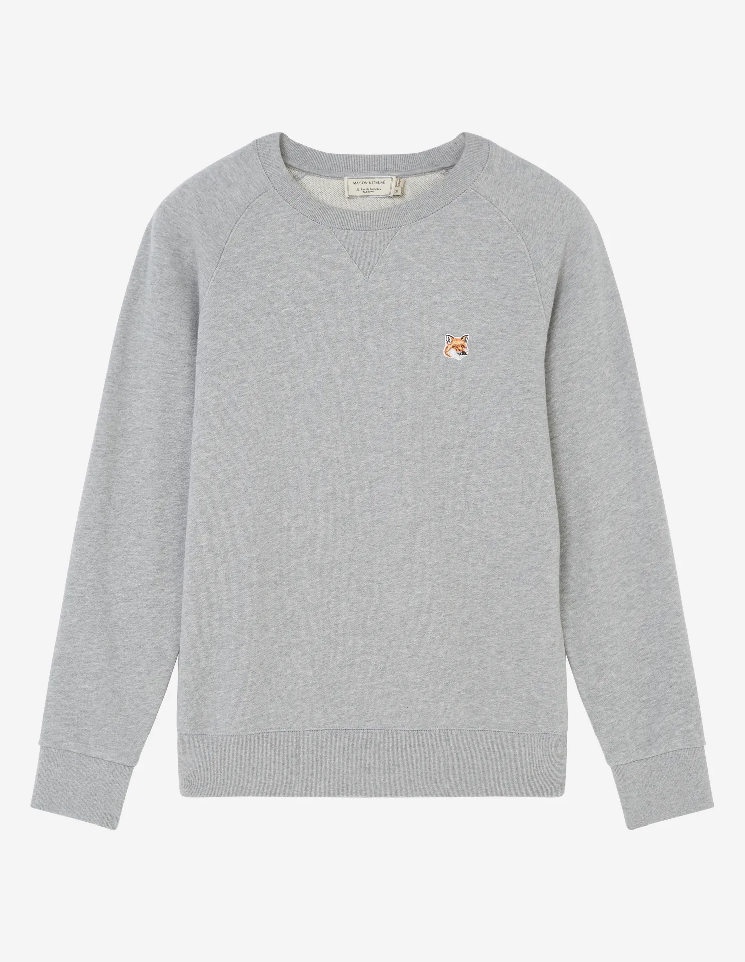 MAISON KITSUNE  |Pullovers Unisex Street Style U-Neck Long Sleeves Cotton