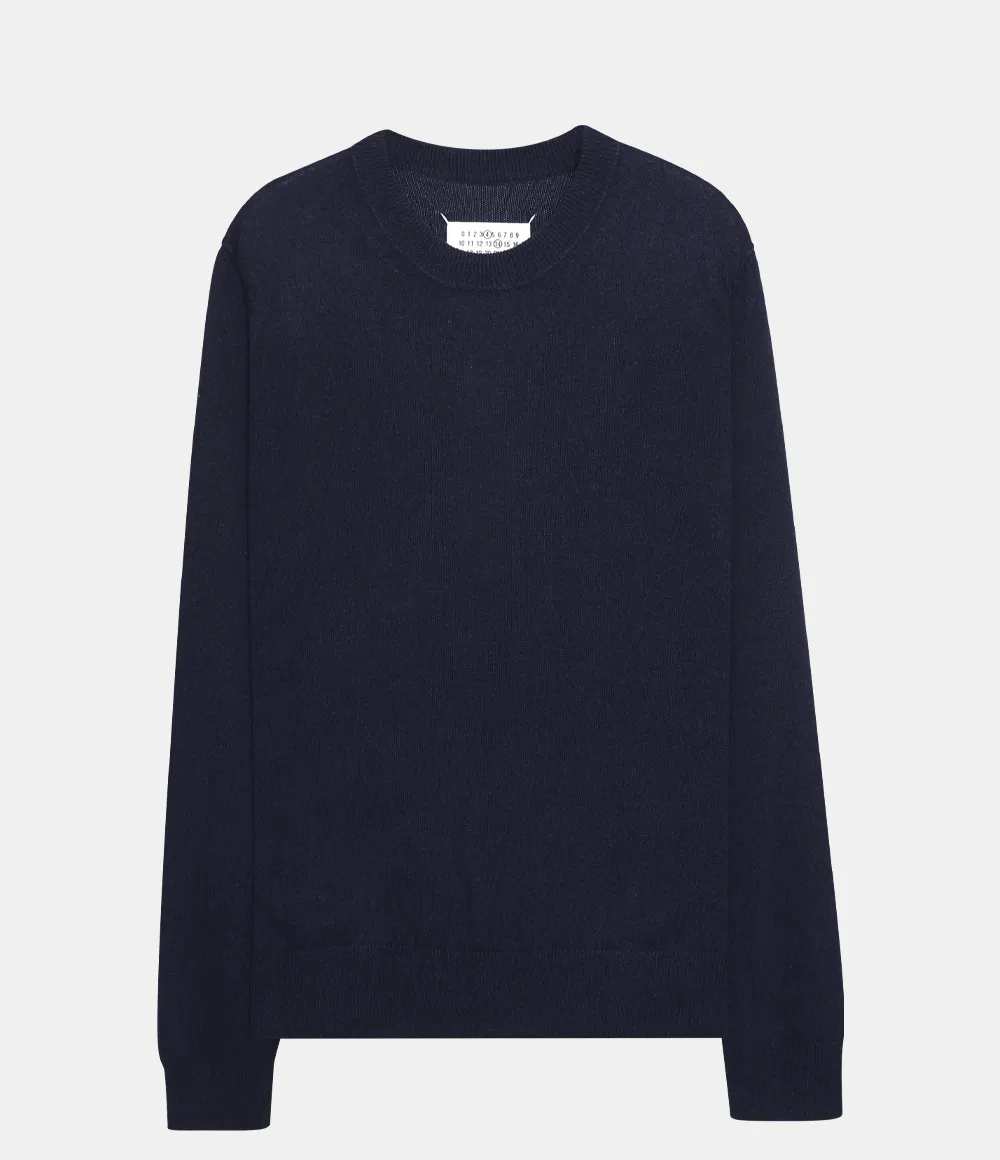 Maison Margiela  |Crew Neck Pullovers Unisex Cashmere Street Style