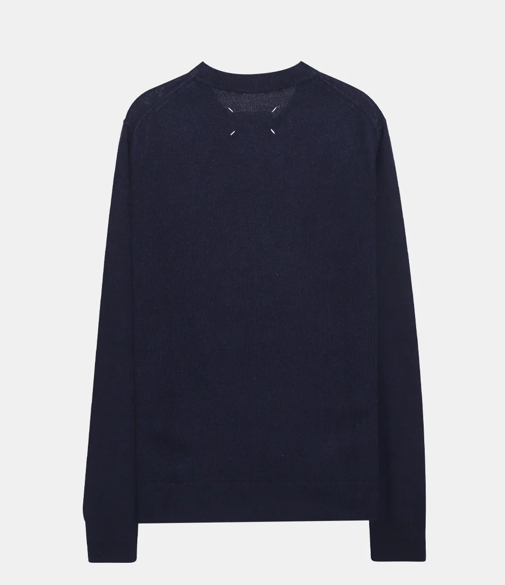 Maison Margiela  |Crew Neck Pullovers Unisex Cashmere Street Style