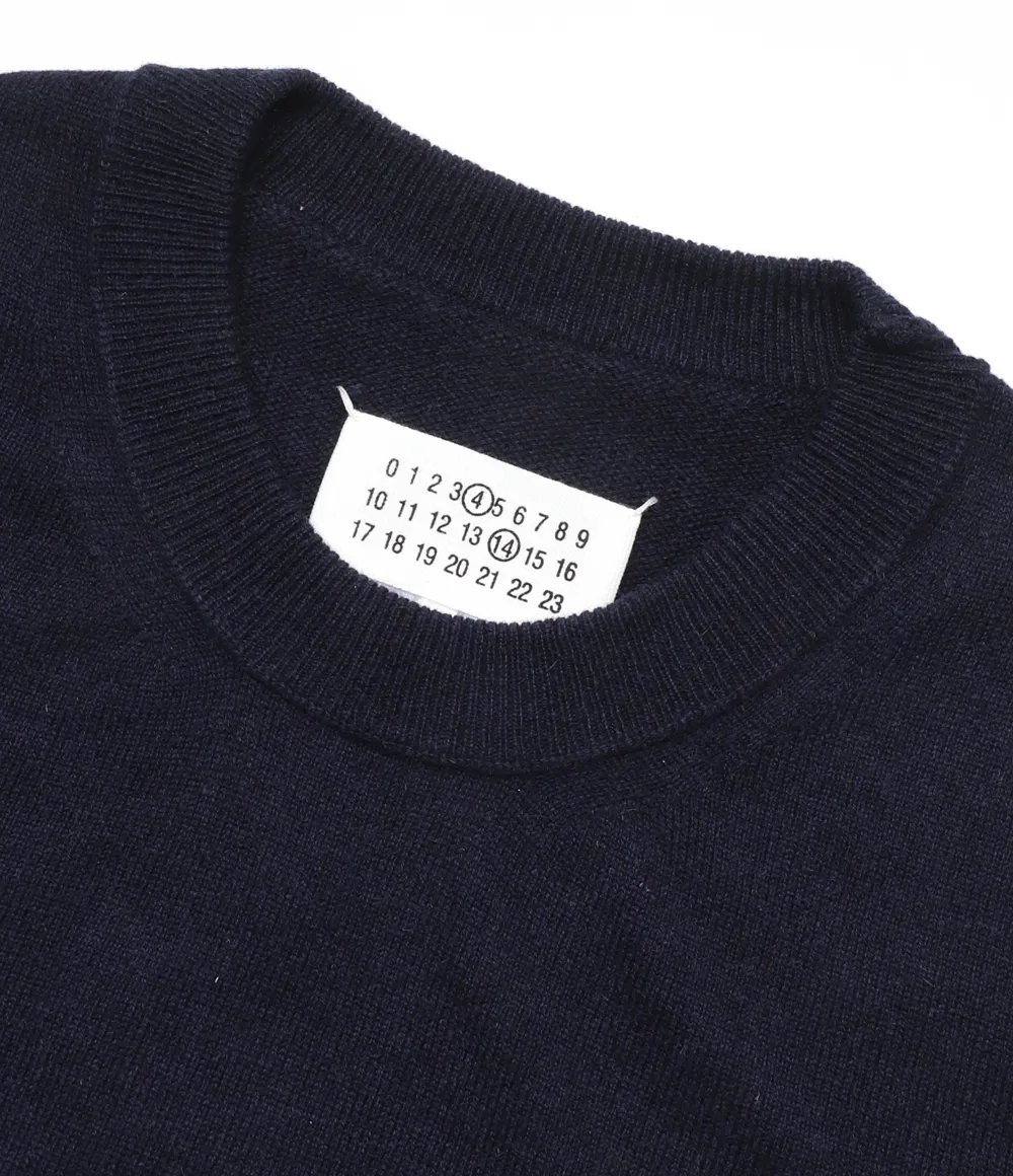 Maison Margiela  |Crew Neck Pullovers Unisex Cashmere Street Style