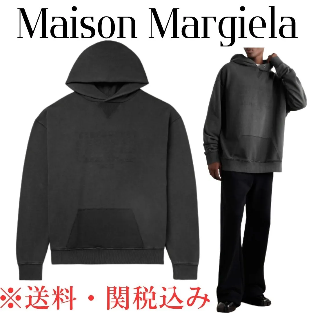 Maison Margiela  |Pullovers Unisex Street Style Long Sleeves Cotton Logo