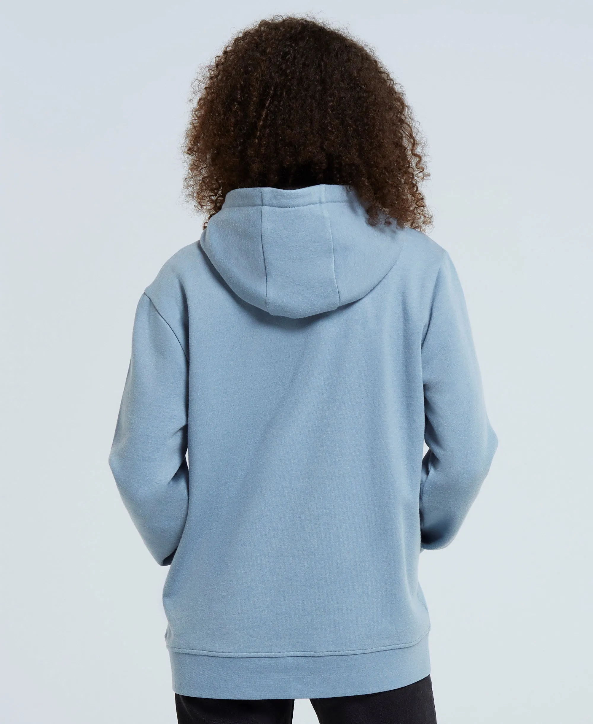 Maya Womens Hoodie - Light Blue