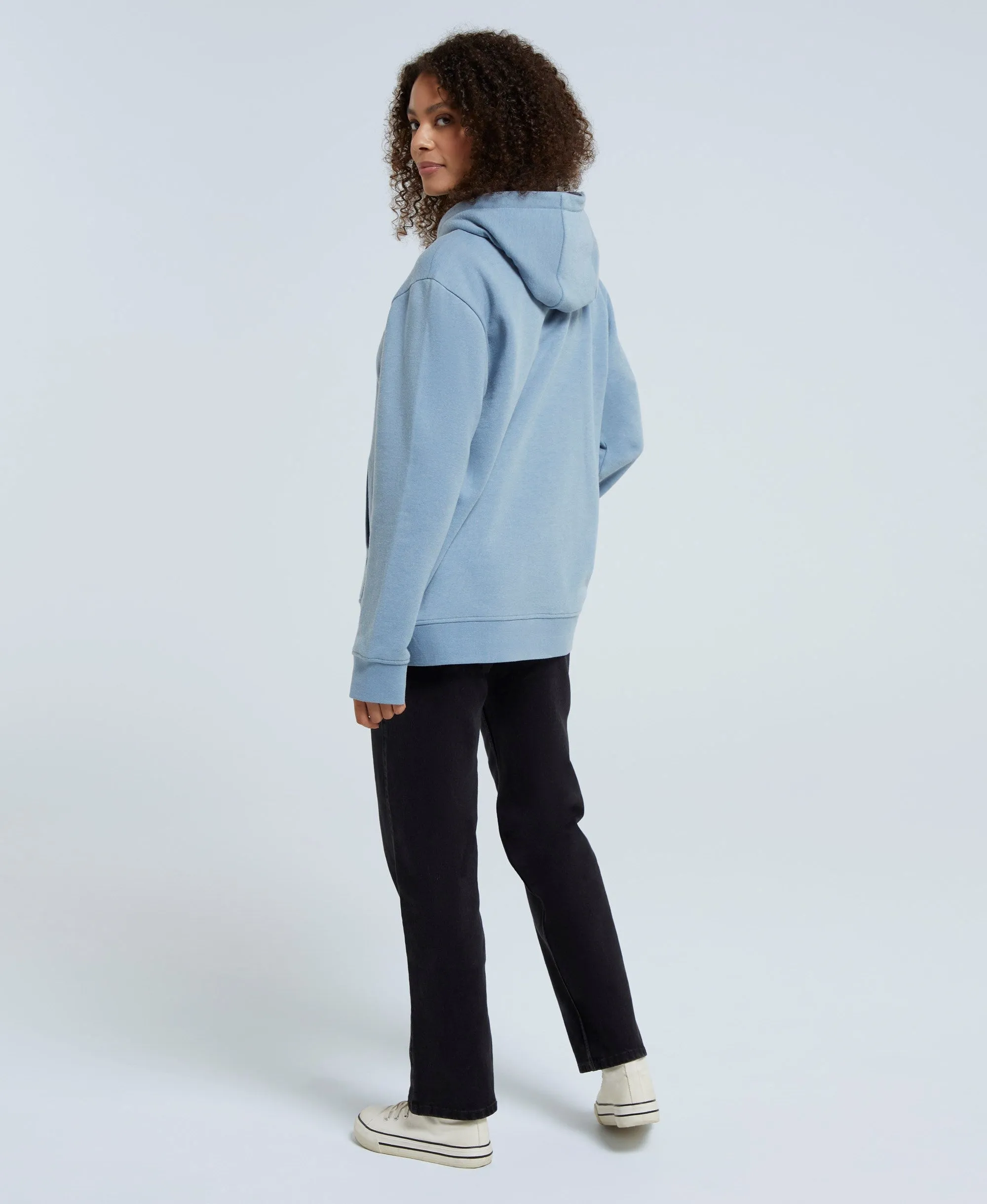 Maya Womens Hoodie - Light Blue