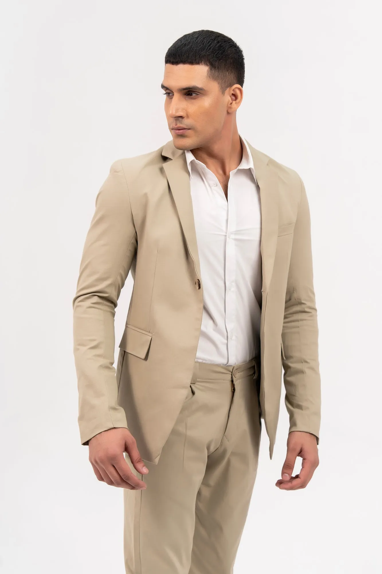 Men's Blazer - Beige