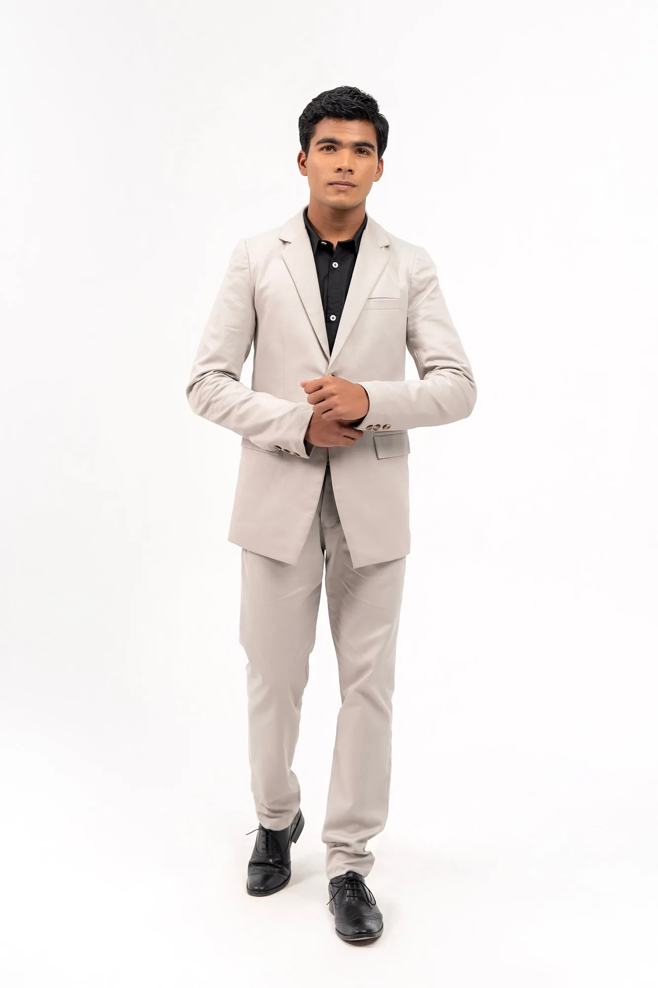 Men's Blazer - Stone