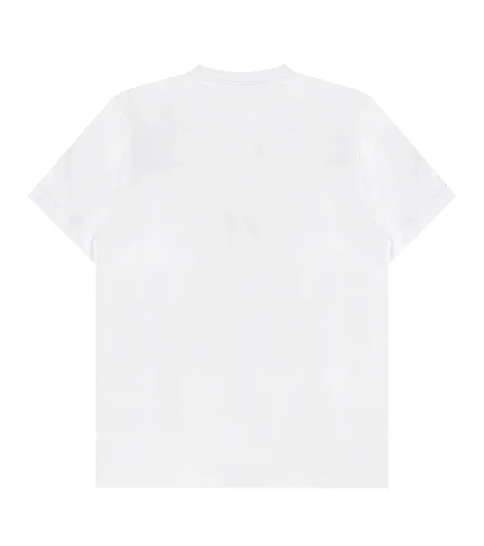 MONCLER  |Crew Neck Pullovers Street Style Plain Cotton Short Sleeves