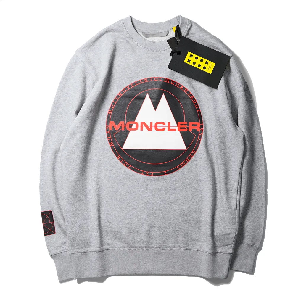 MONCLER  |Pullovers Street Style Collaboration Long Sleeves Cotton