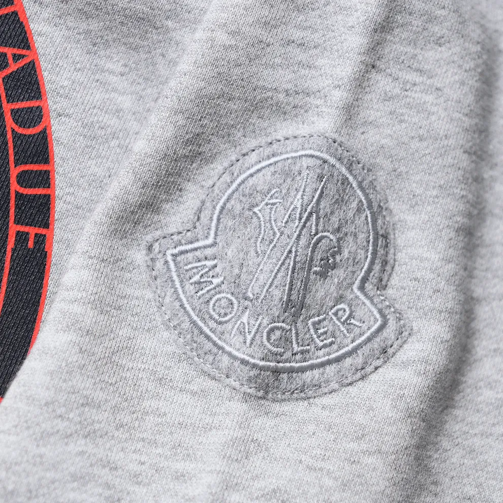 MONCLER  |Pullovers Street Style Collaboration Long Sleeves Cotton