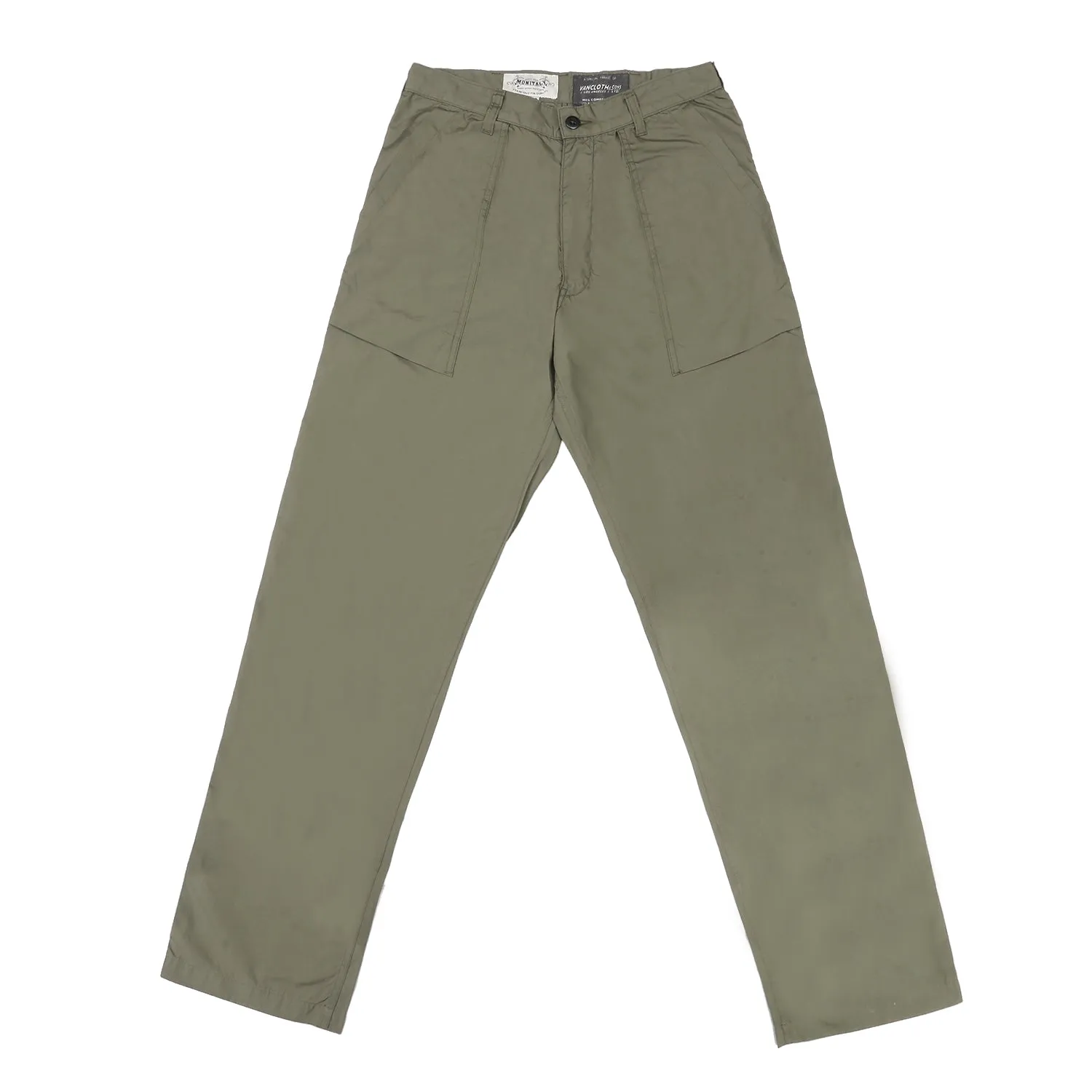 Monitaly - Utility Pants - Olive