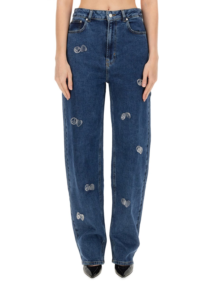 MOSCHINO JEANS    DENIM PANTS