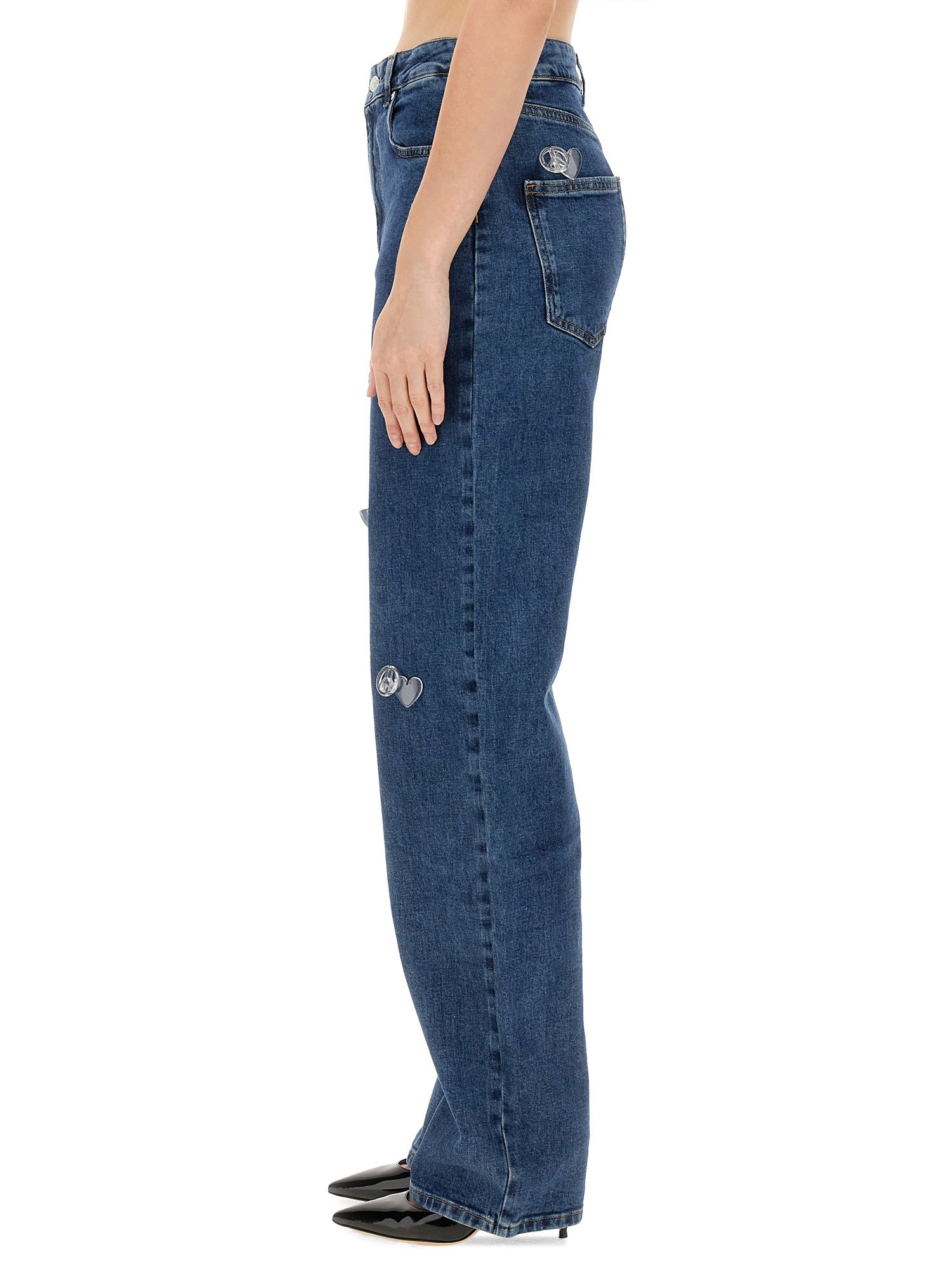 MOSCHINO JEANS    DENIM PANTS