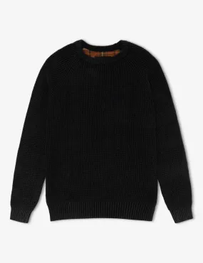 Mr Simple - Chunky Knit Black